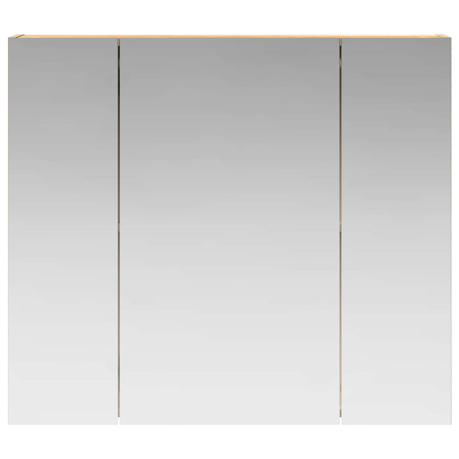Badkamer spiegelkast met plank Sonoma Eiken 80 x 14.5 x 70 cm