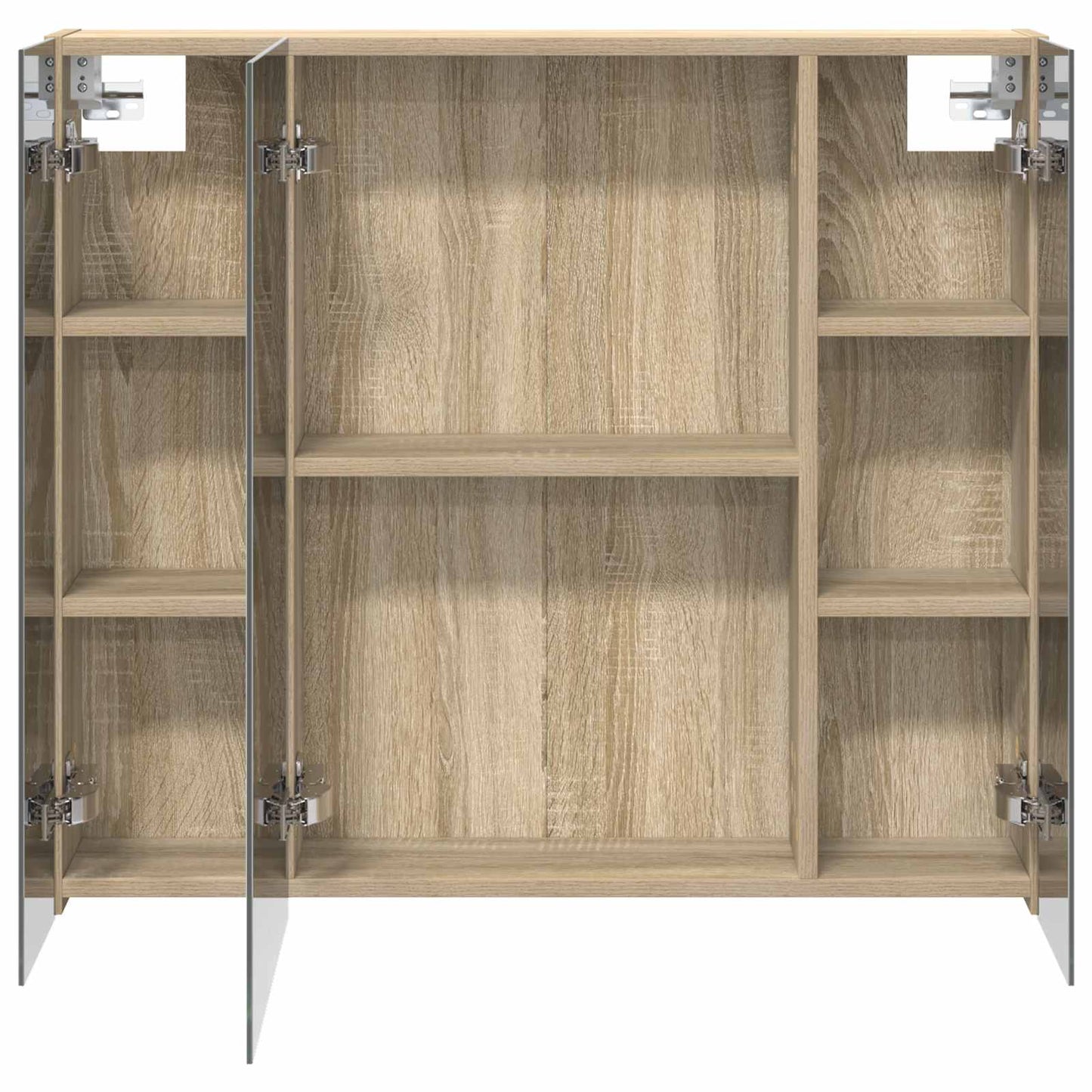Badkamer spiegelkast met plank Sonoma Eiken 80 x 14.5 x 70 cm