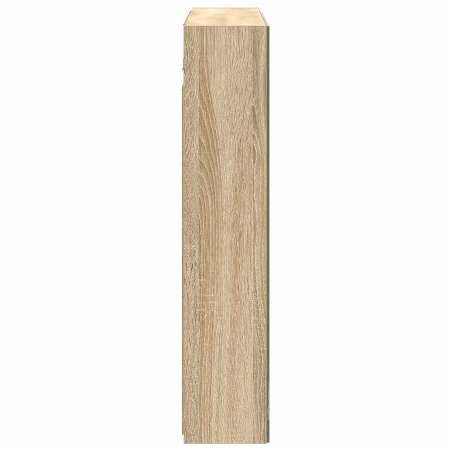Badkamer spiegelkast met plank Sonoma Eiken 80 x 14.5 x 70 cm