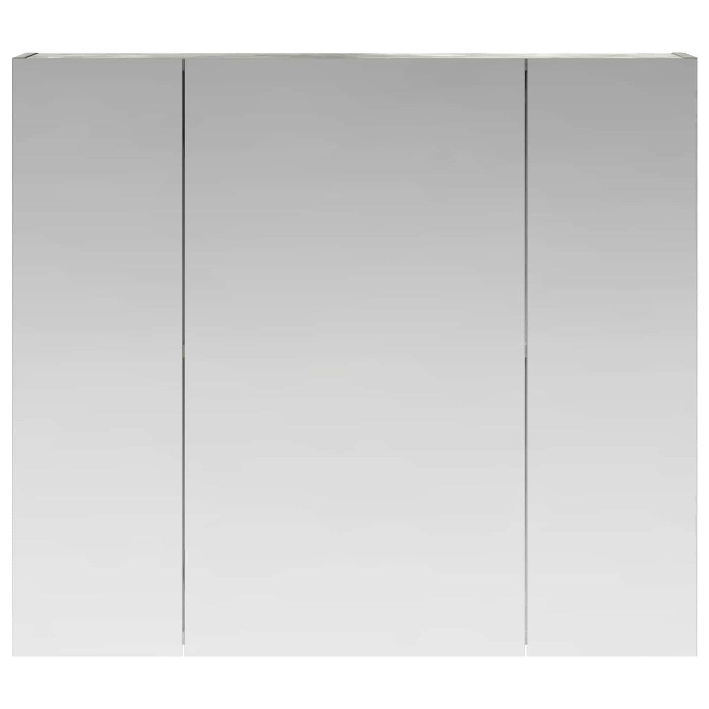 Badkamer spiegelkast Beton Grijs 80 x 14.5 x 70 cm Bewerkt hout