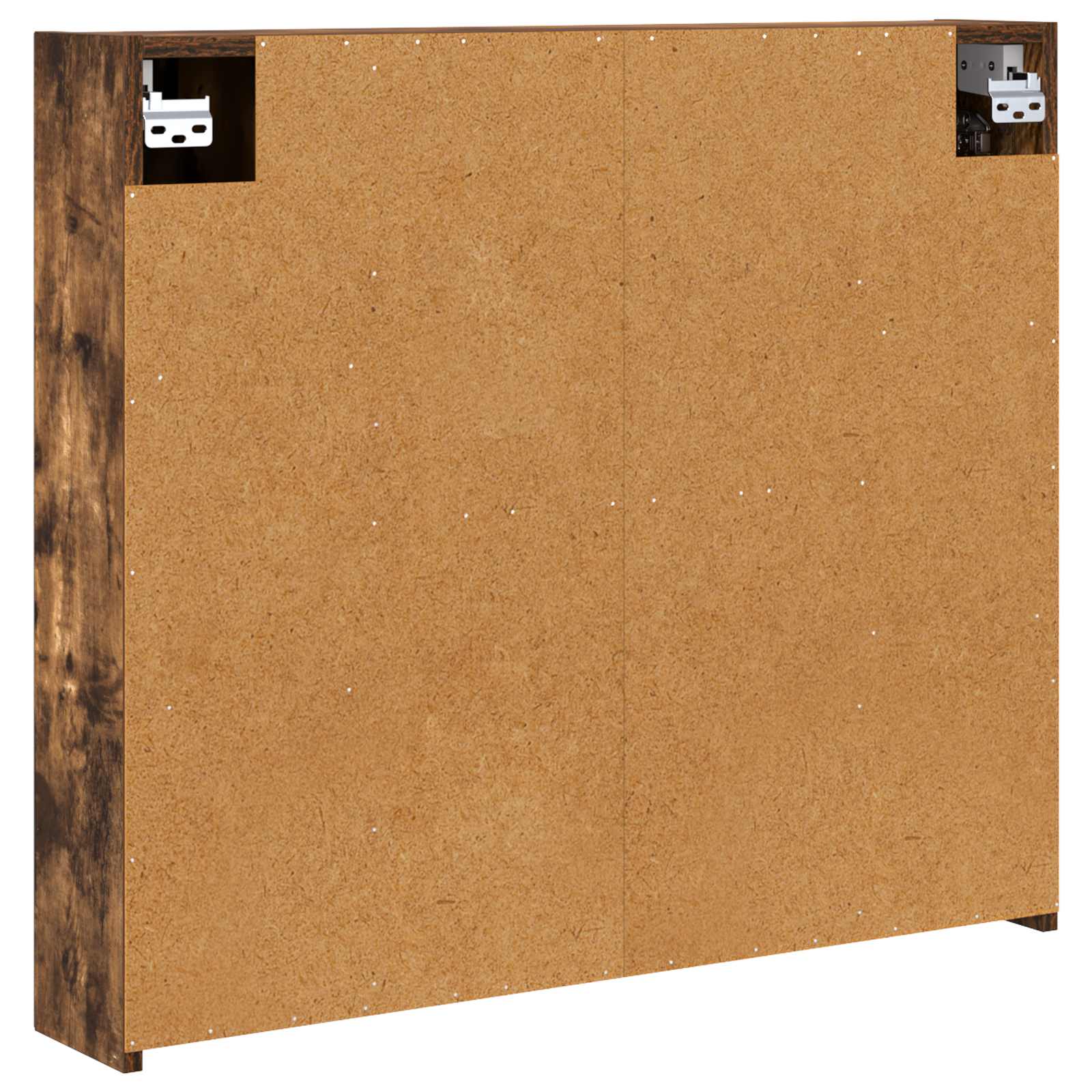 Badkamer spiegelkast met plank Gerookt eiken 80 x 14.5 x 70 cm