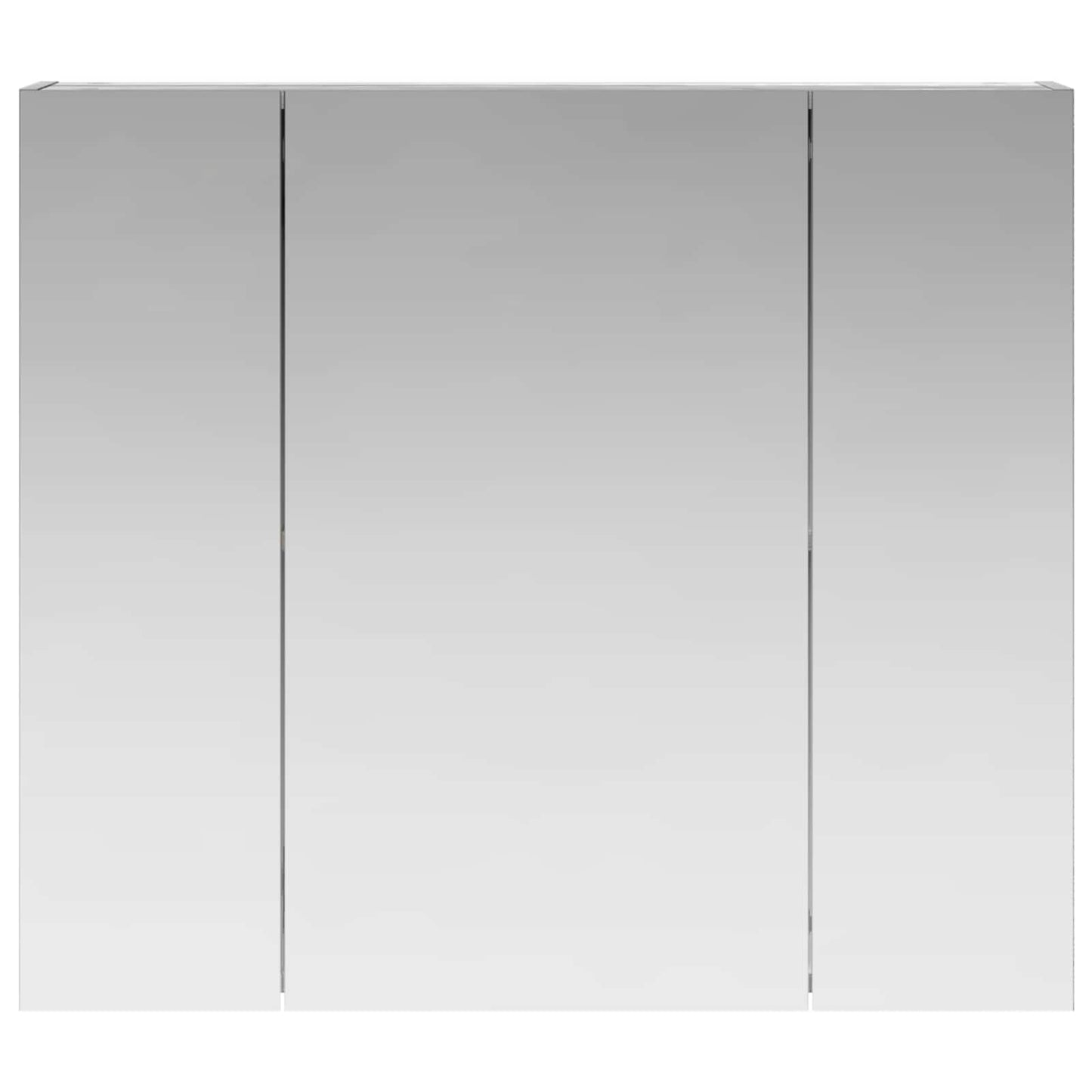 Badkamer spiegelkast met plank Grijs Sonoma 80 x 14.5 x 70 cm