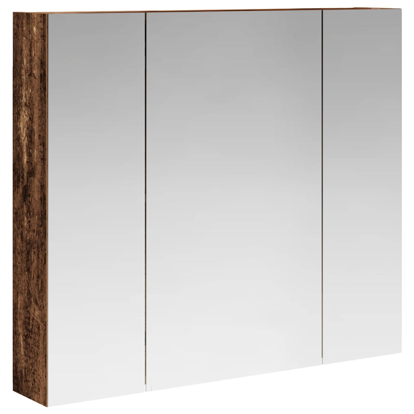 Badkamer spiegelkast Oudhout 80 x 14.5 x 70 cm Bewerkt hout