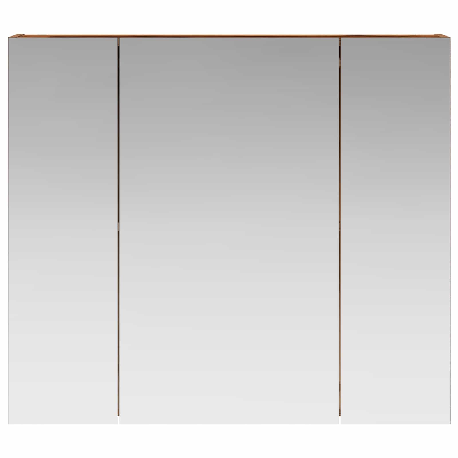 Badkamer spiegelkast Oudhout 80 x 14.5 x 70 cm Bewerkt hout
