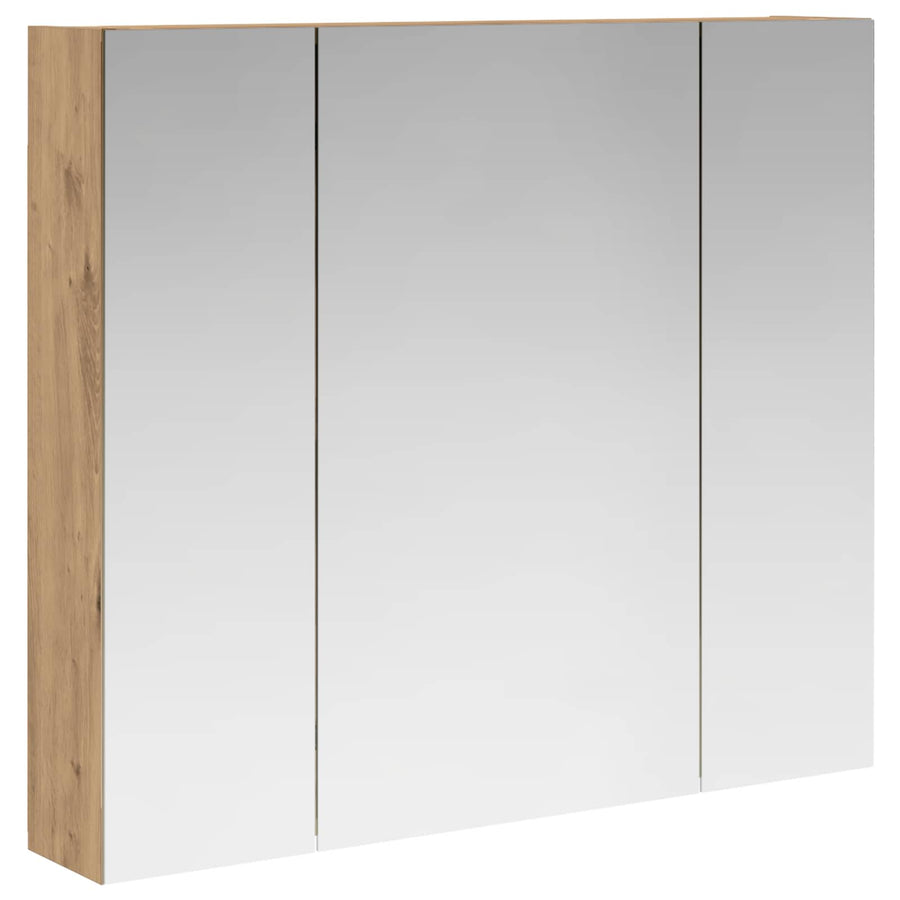 Badkamer spiegelkast Ambachtelijk eiken 80 x 14.5 x 70 cm