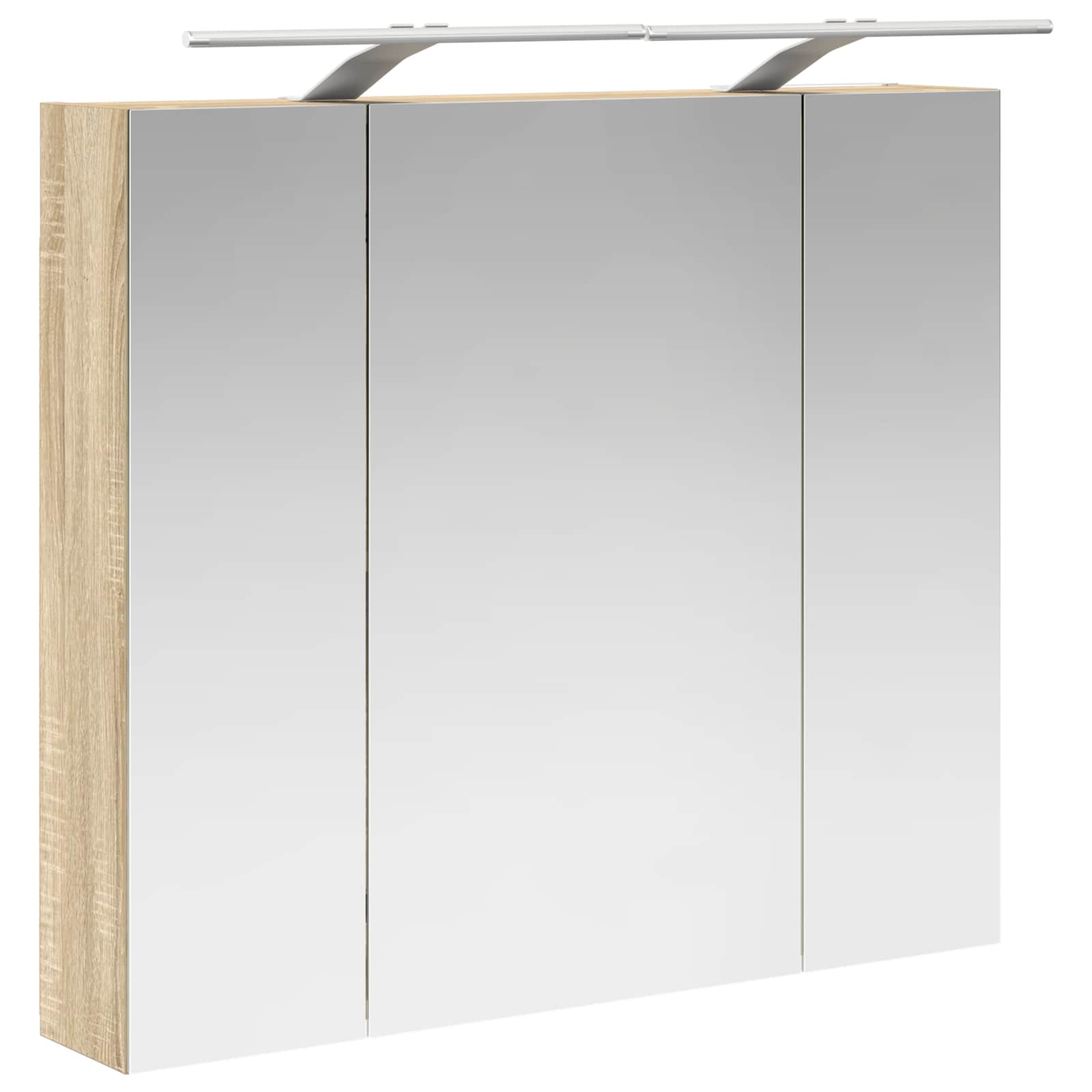Badkamer spiegelkast met plank Sonoma Eiken 80 x 14.5 x 70 cm