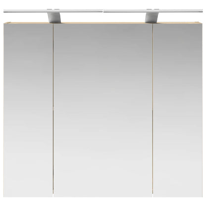 Badkamer spiegelkast met plank Sonoma Eiken 80 x 14.5 x 70 cm