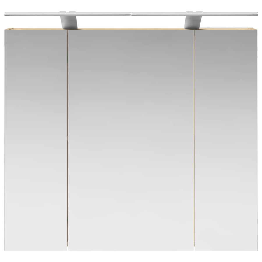 Badkamer spiegelkast met plank Sonoma Eiken 80 x 14.5 x 70 cm