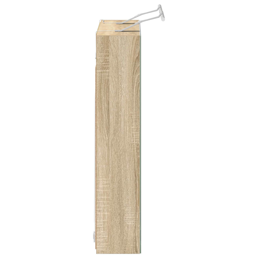 Badkamer spiegelkast met plank Sonoma Eiken 80 x 14.5 x 70 cm
