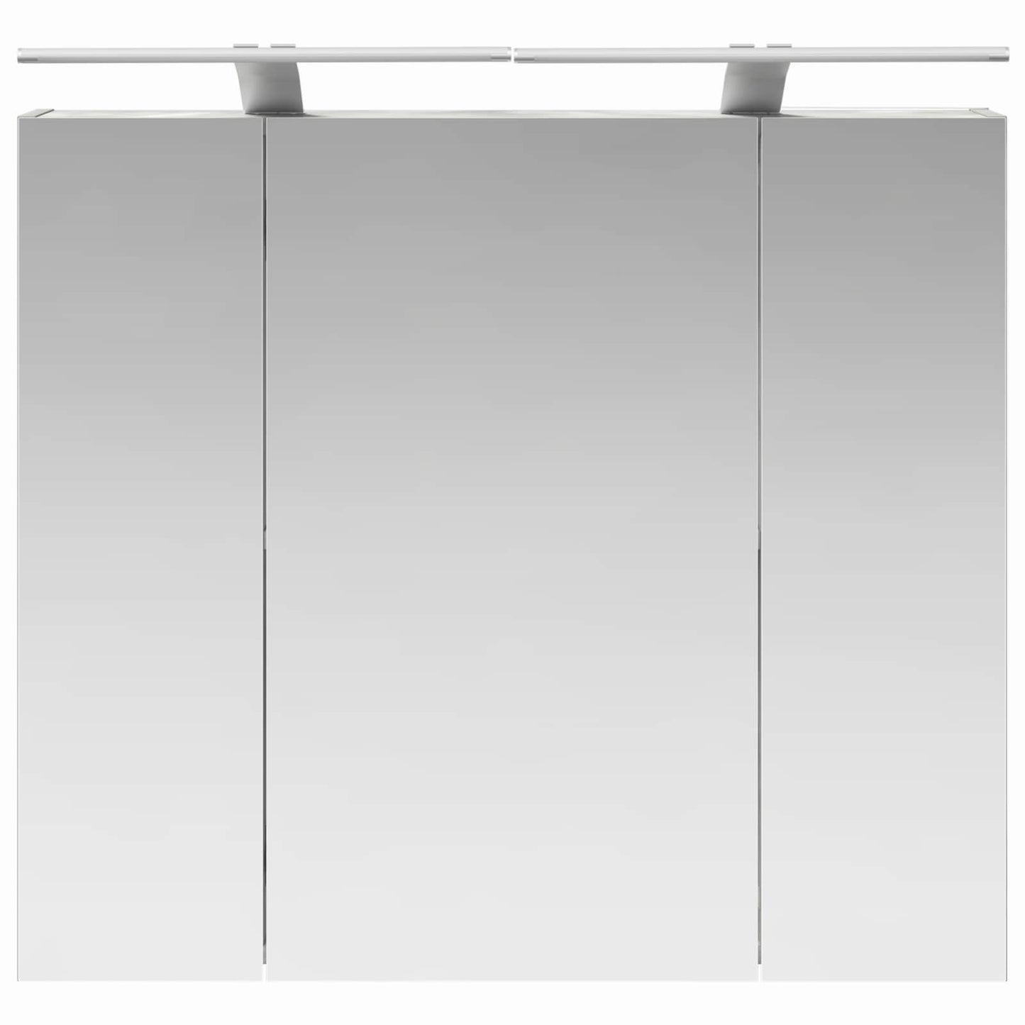 Badkamer spiegelkast Beton Grijs 80 x 14.5 x 70 cm Bewerkt hout