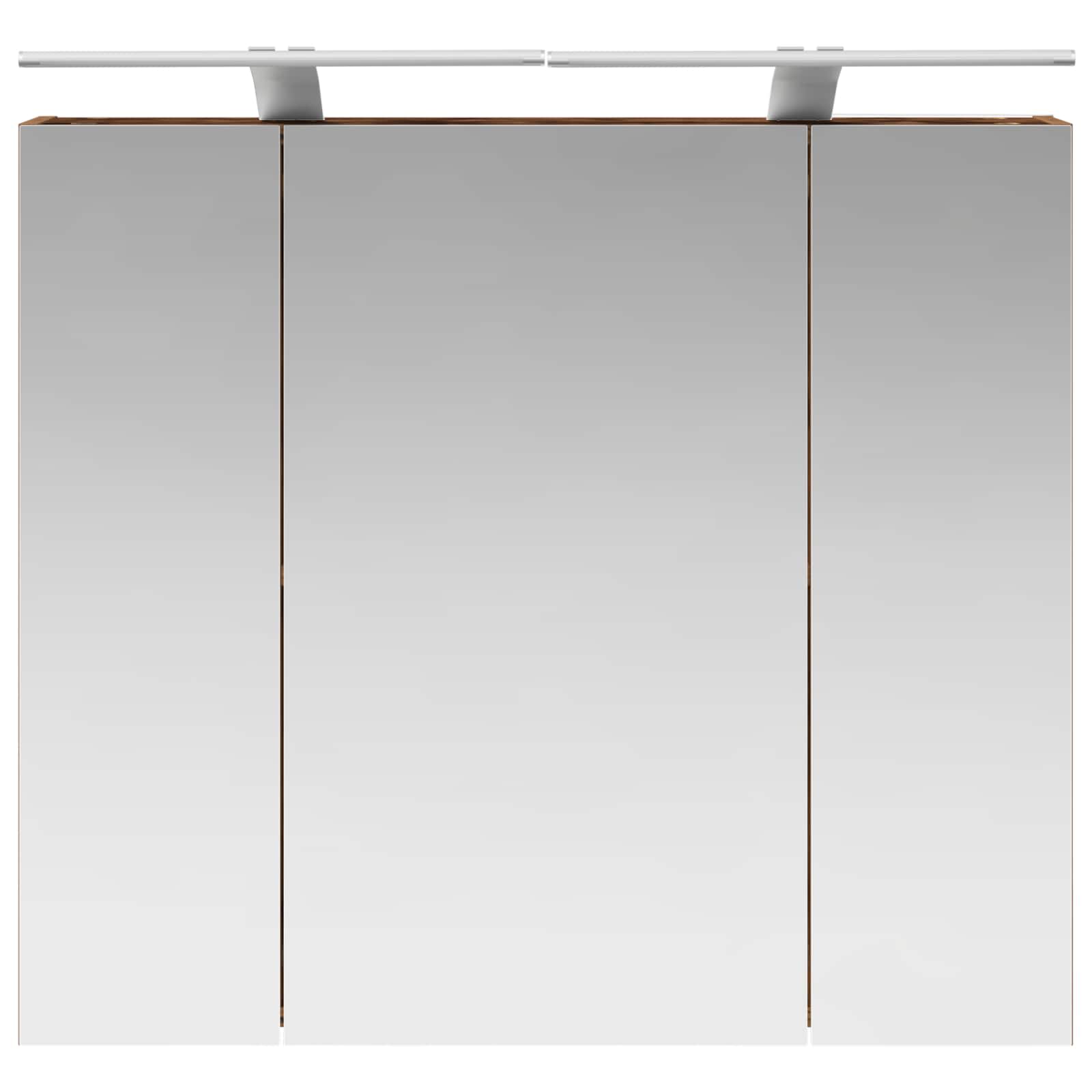 Badkamer spiegelkast Oudhout 80 x 14.5 x 70 cm Bewerkt hout
