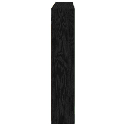 Badkamer spiegelkast met plank Zwart Eiken 100 x 14,5 x 70 cm