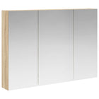 Badkamer spiegelkast 100x14,5x70 cm Sonoma eiken