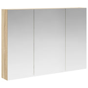Badkamer spiegelkast 100x14,5x70 cm Sonoma eiken
