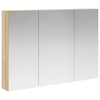 Badkamer spiegelkast met plank Sonoma Eiken 100 x 14,5 x 70 cm