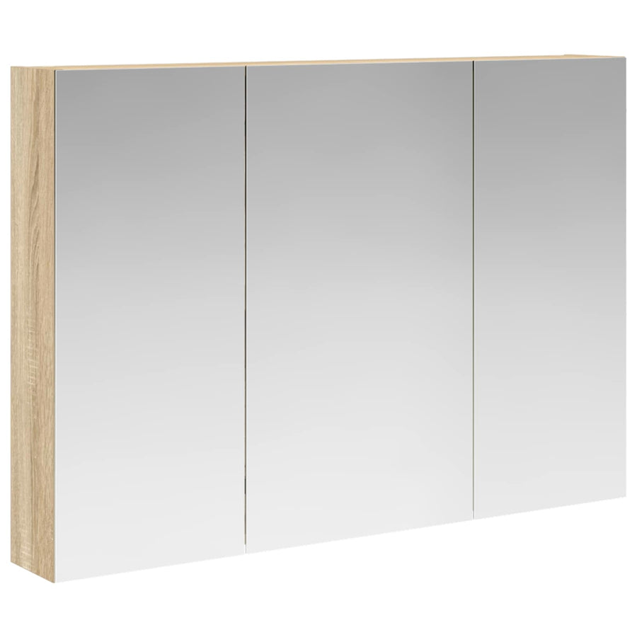 Badkamer spiegelkast met plank Sonoma Eiken 100 x 14,5 x 70 cm