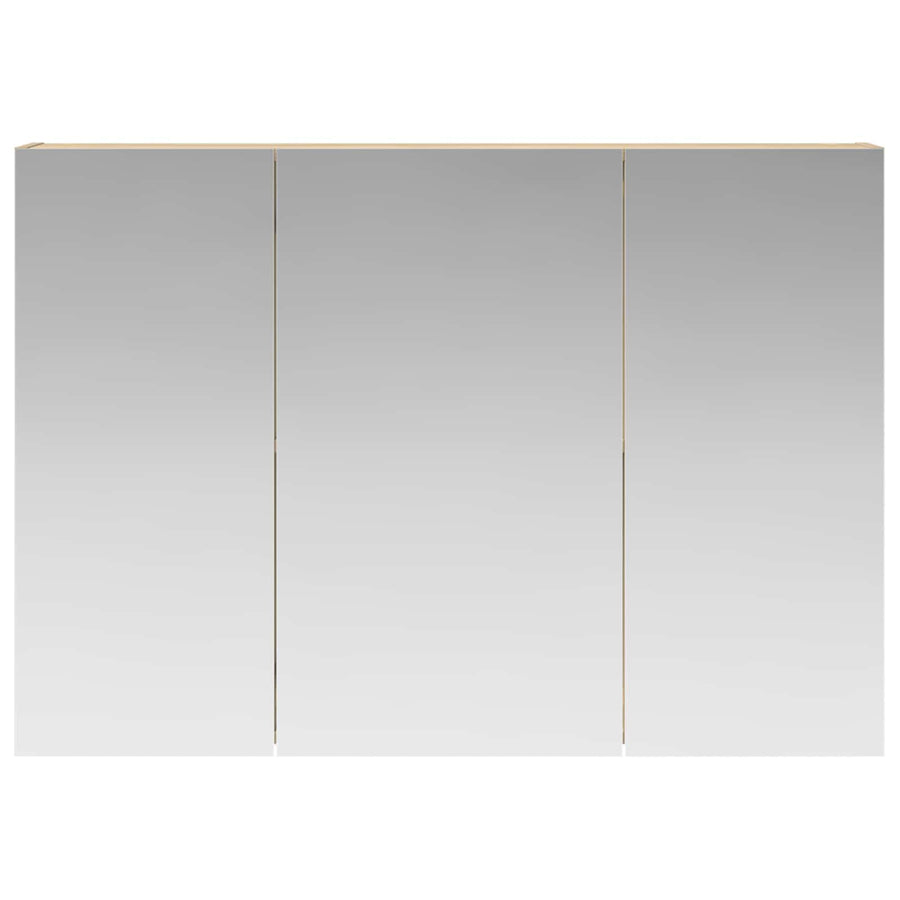 Badkamer spiegelkast met plank Sonoma Eiken 100 x 14,5 x 70 cm