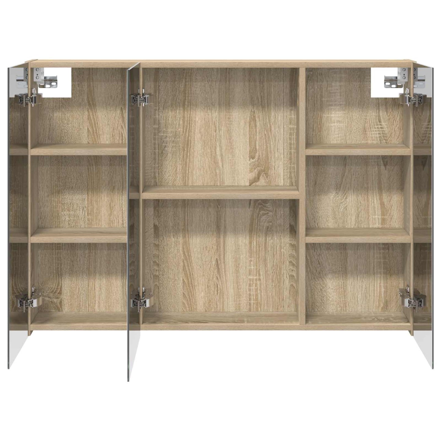 Badkamer spiegelkast met plank Sonoma Eiken 100 x 14,5 x 70 cm