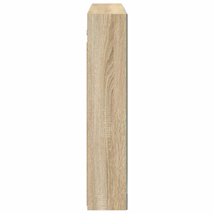 Badkamer spiegelkast met plank Sonoma Eiken 100 x 14,5 x 70 cm