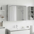 Badkamer spiegelkast 100x14,5x70 cm beton grijs