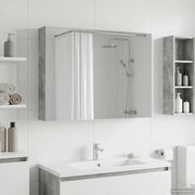 Badkamer spiegelkast 100x14,5x70 cm beton grijs