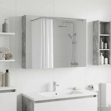 Badkamer spiegelkast met plank Beton Grijs 100 x 14,5 x 70 cm
