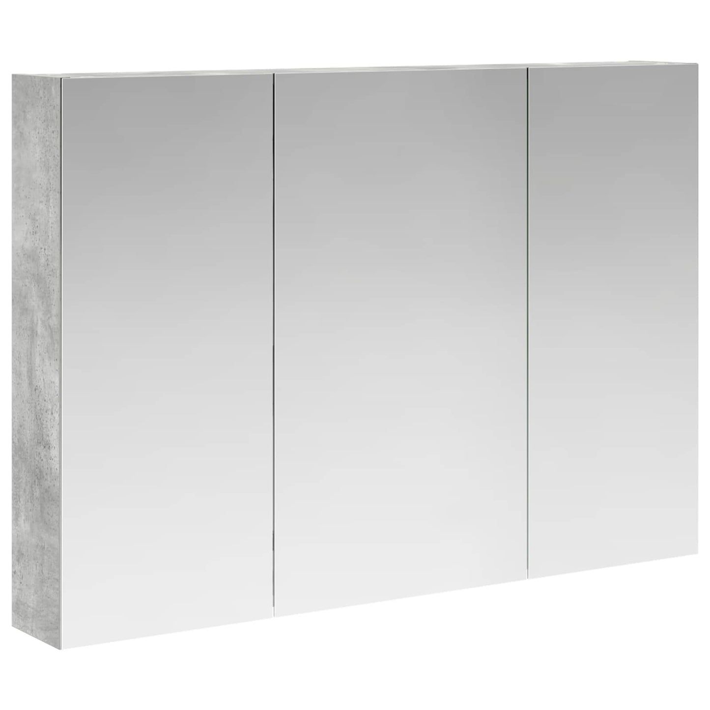 Badkamer spiegelkast met plank Beton Grijs 100 x 14,5 x 70 cm
