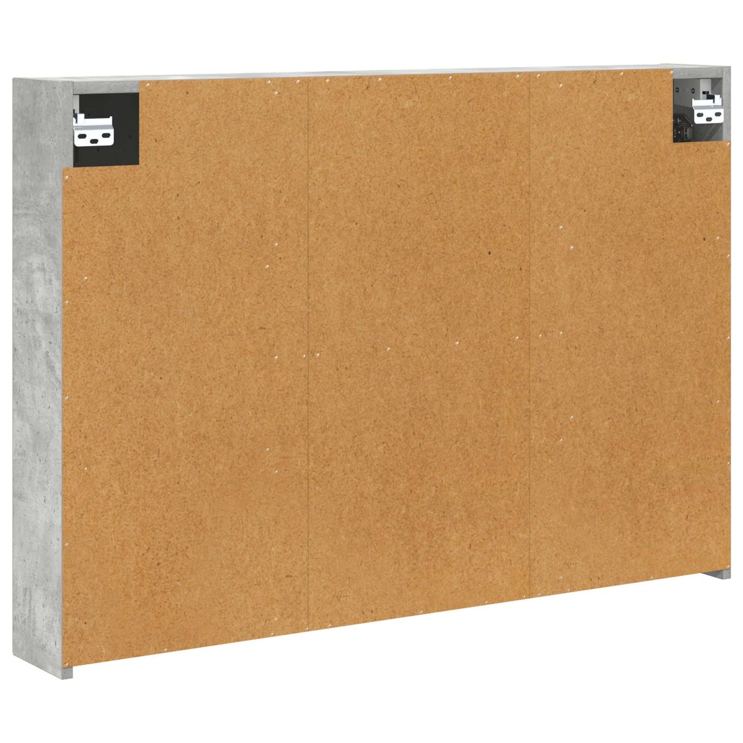 Badkamer spiegelkast met plank Beton Grijs 100 x 14,5 x 70 cm