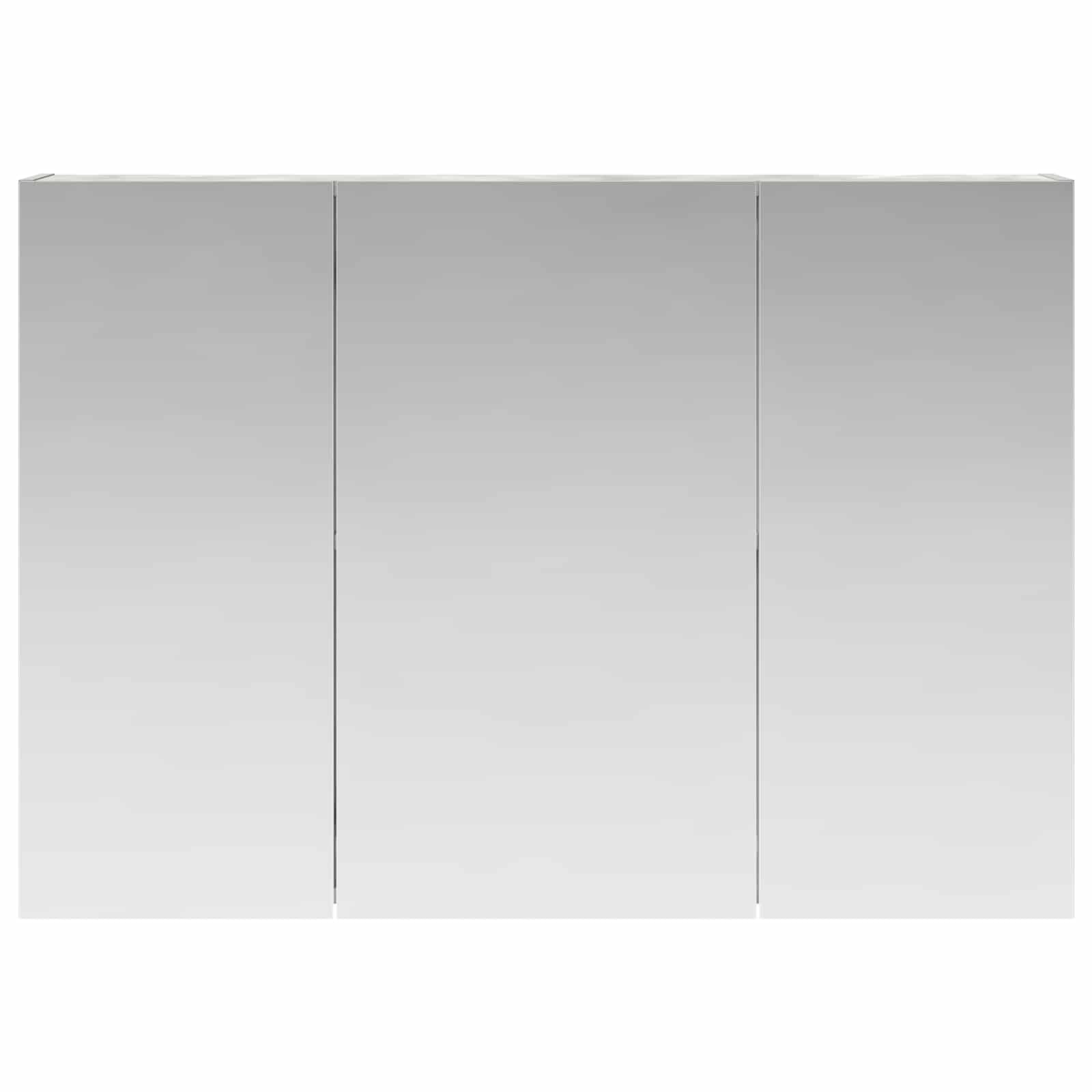 Badkamer spiegelkast met plank Beton Grijs 100 x 14,5 x 70 cm