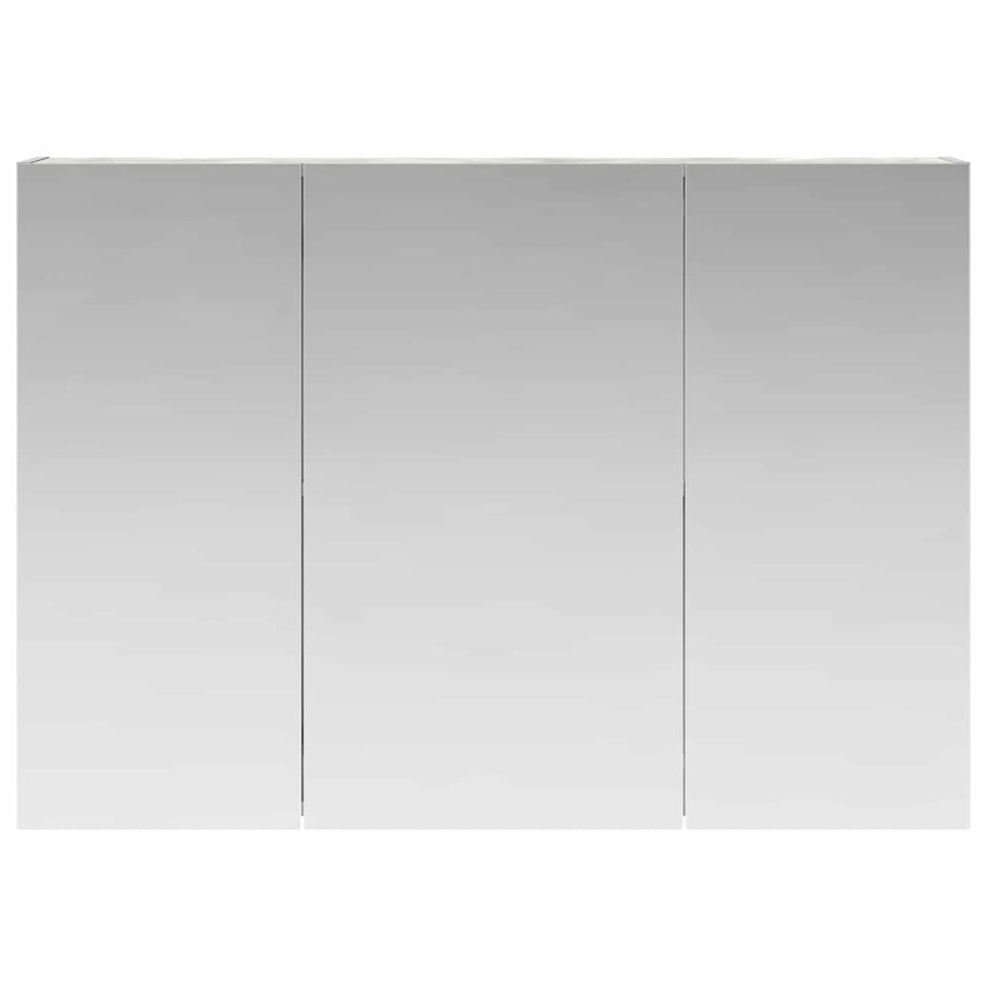 Badkamer spiegelkast met plank Beton Grijs 100 x 14,5 x 70 cm