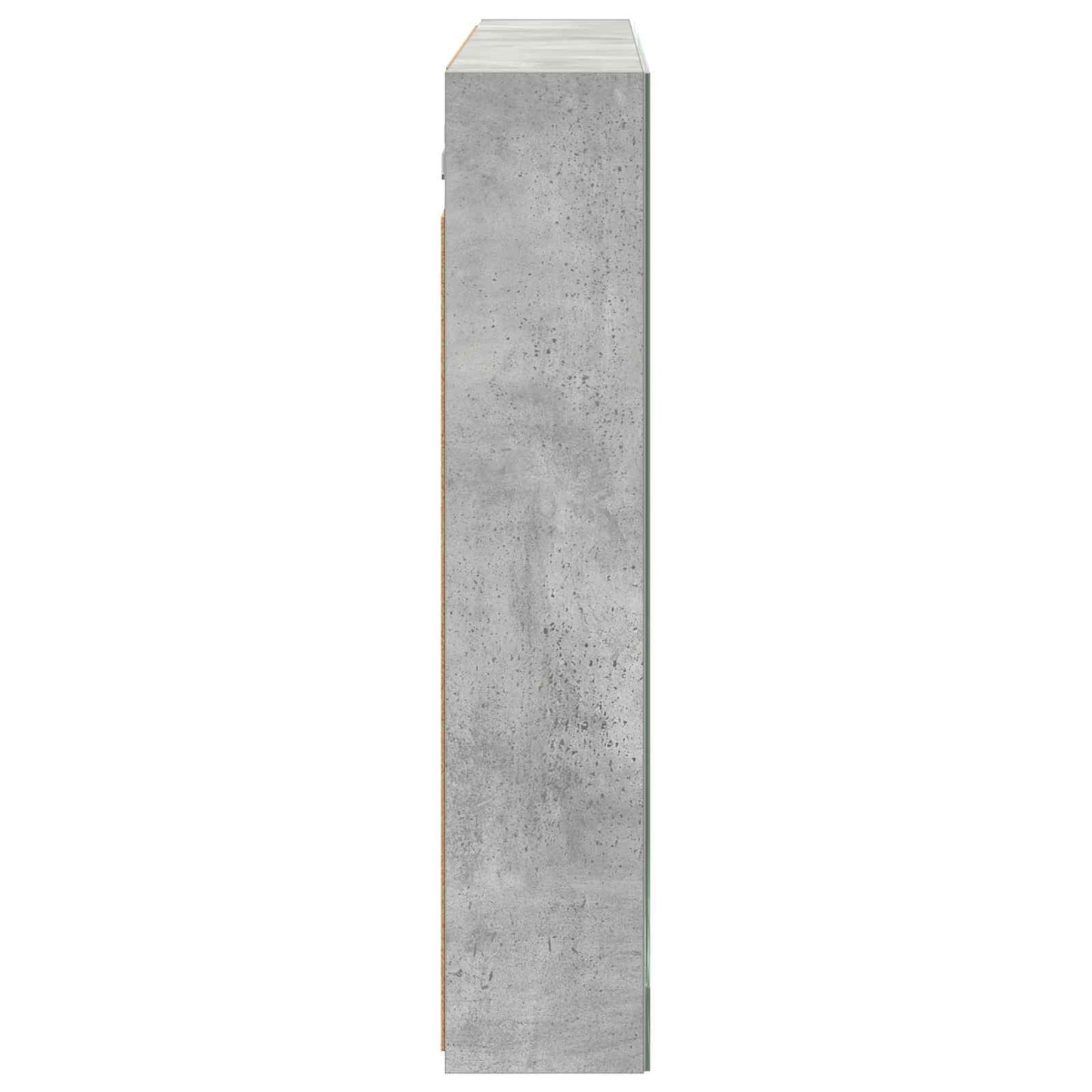 Badkamer spiegelkast met plank Beton Grijs 100 x 14,5 x 70 cm