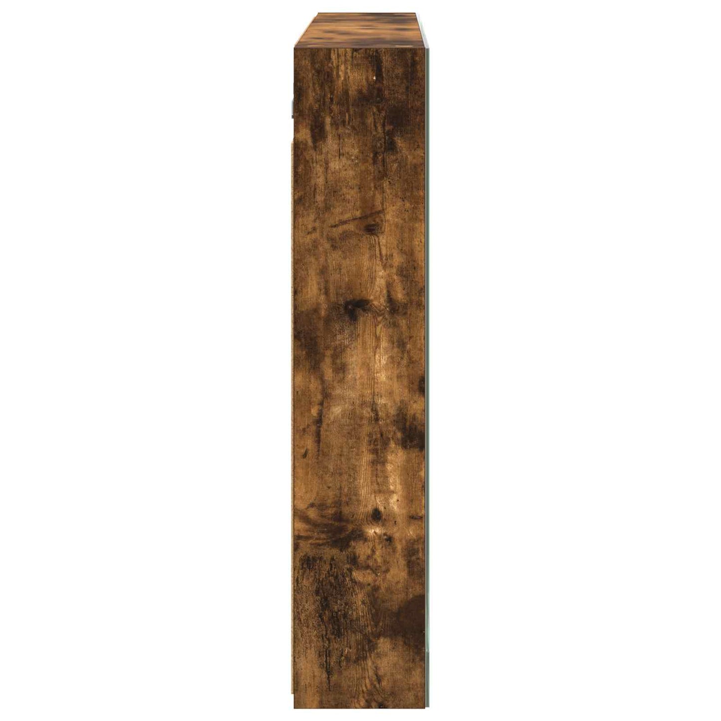 Badkamer spiegelkast met plank Gerookt eiken 100 x 14,5 x 70 cm