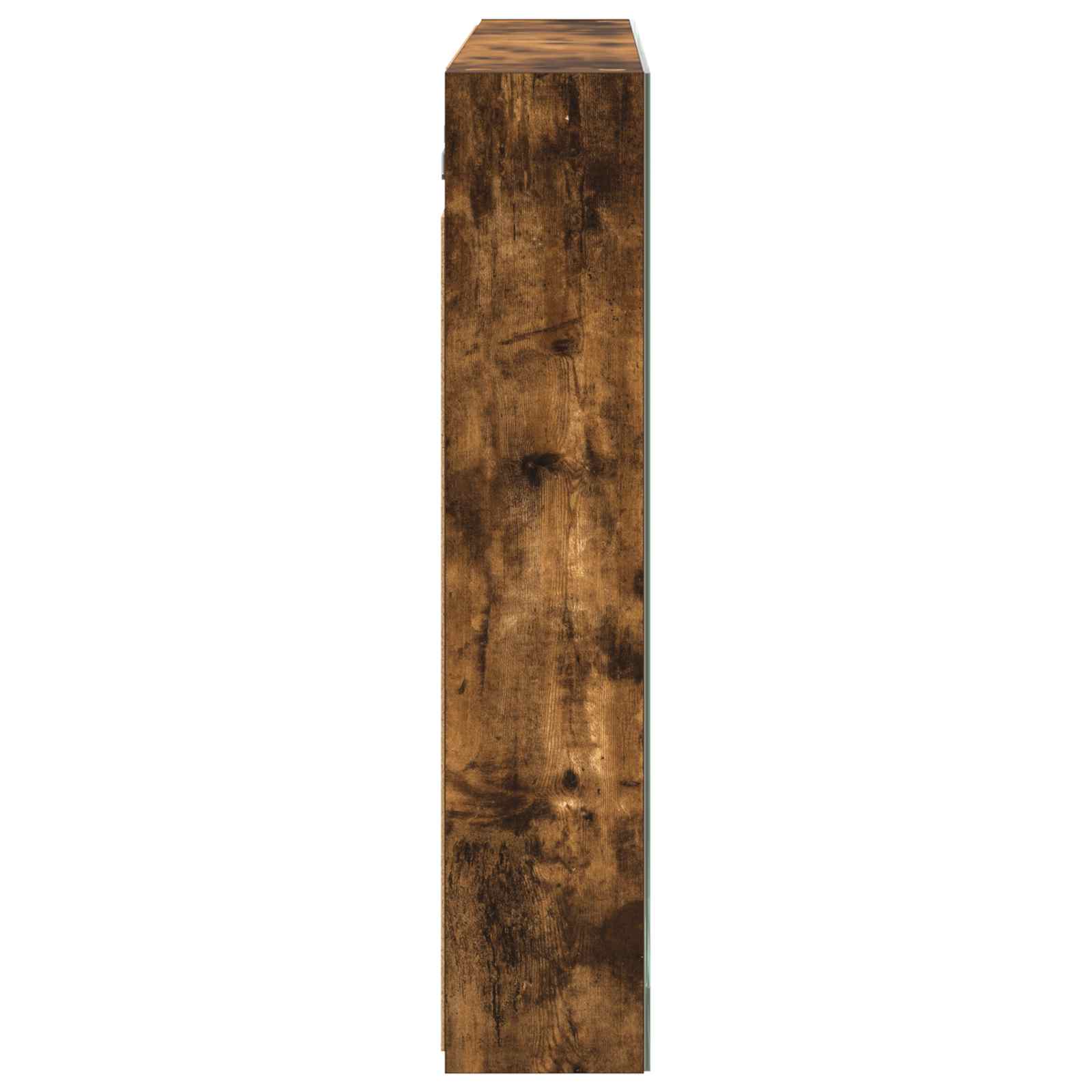 Badkamer spiegelkast met plank Gerookt eiken 100 x 14,5 x 70 cm
