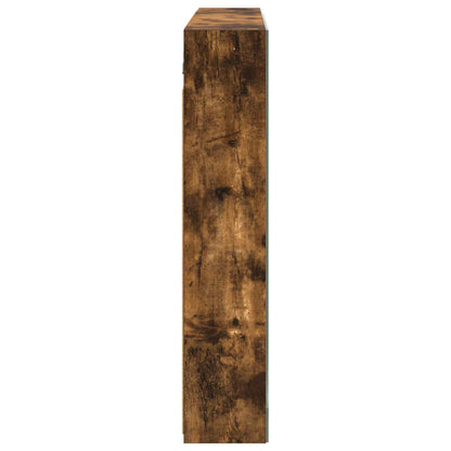 Badkamer spiegelkast met plank Gerookt eiken 100 x 14,5 x 70 cm
