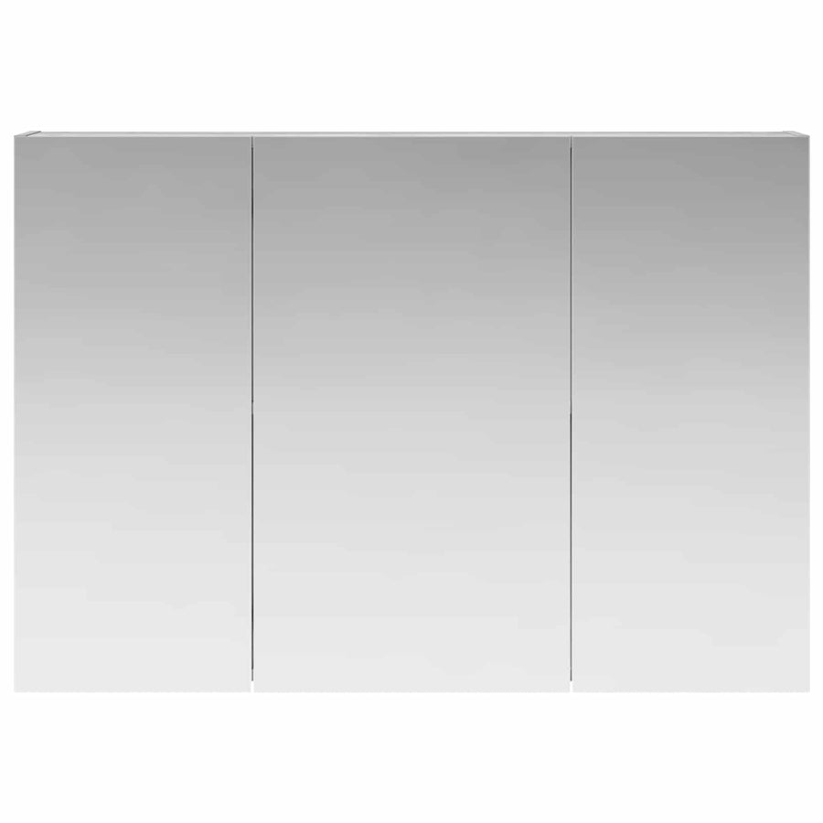 Badkamer spiegelkast met plank Grijs Sonoma 100 x 14,5 x 70 cm