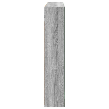 Badkamer spiegelkast met plank Grijs Sonoma 100 x 14,5 x 70 cm