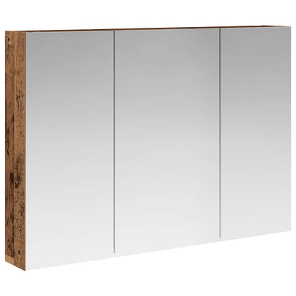 Badkamer spiegelkast Oudhout 100 x 14,5 x 70 cm Bewerkt hout