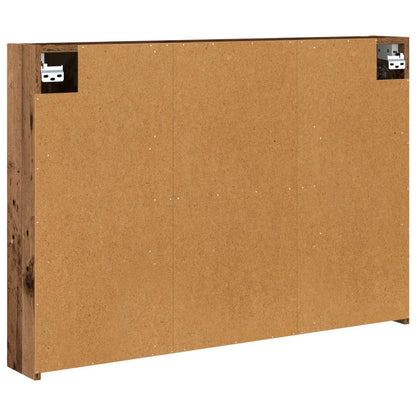 Badkamer spiegelkast Oudhout 100 x 14,5 x 70 cm Bewerkt hout