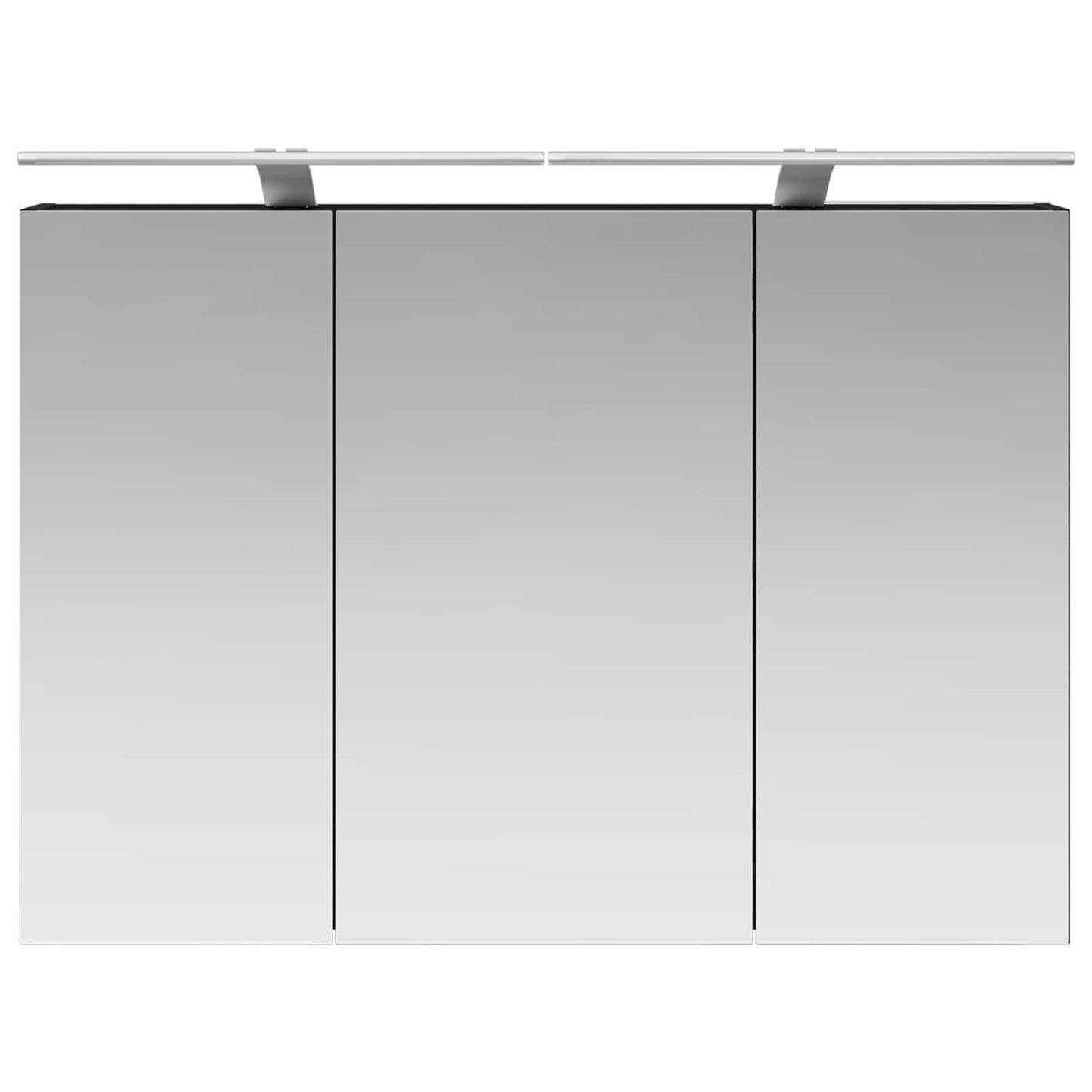 Badkamer spiegelkast met plank Zwart Eiken 100 x 14,5 x 70 cm