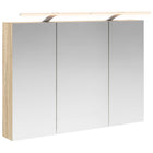Badkamer spiegelkast 100x14,5x70 cm Sonoma Eiken