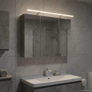 Badkamer spiegelkast 100x14,5x70 cm beton grijs