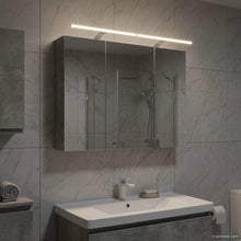 Badkamer spiegelkast met plank Beton Grijs 100 x 14,5 x 70 cm