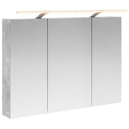 Badkamer spiegelkast met plank Beton Grijs 100 x 14,5 x 70 cm
