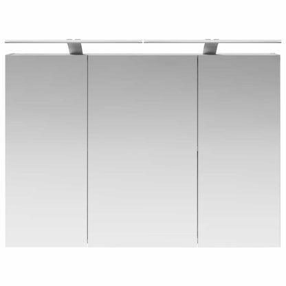 Badkamer spiegelkast met plank Grijs Sonoma 100 x 14,5 x 70 cm