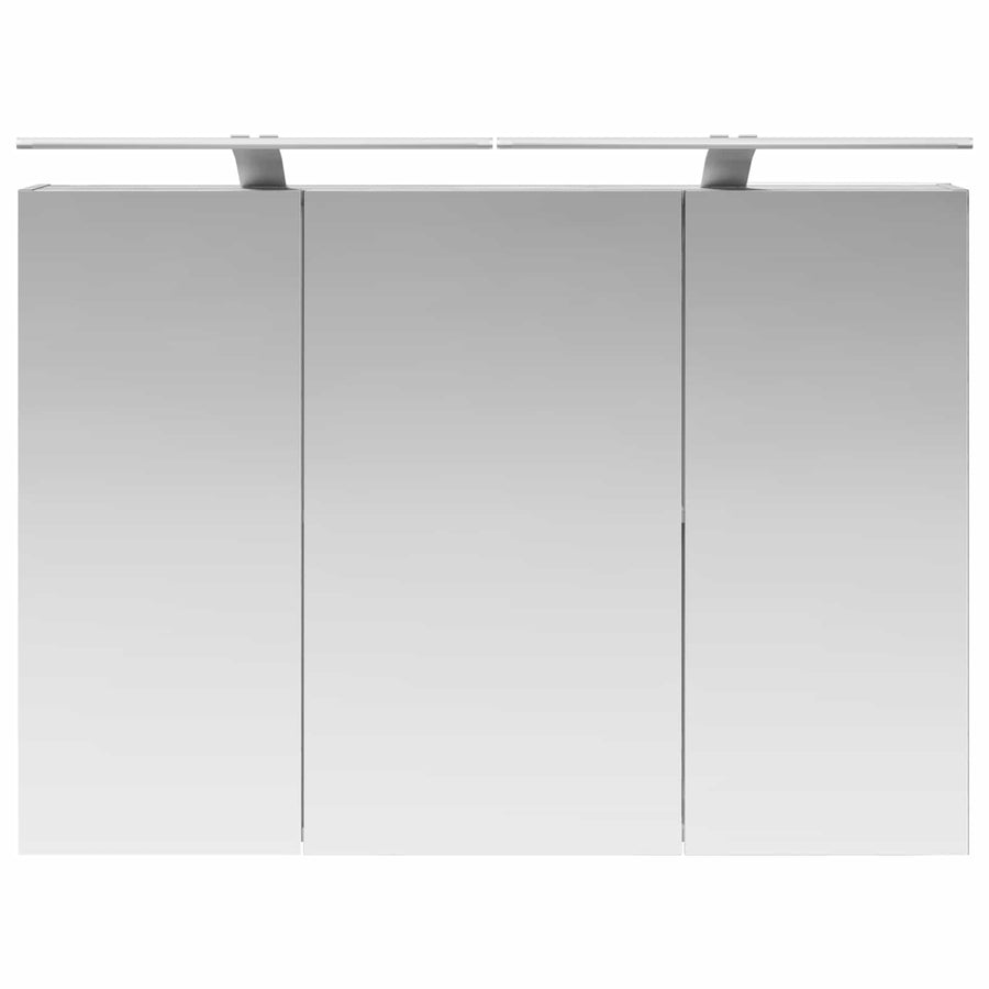 Badkamer spiegelkast met plank Grijs Sonoma 100 x 14,5 x 70 cm