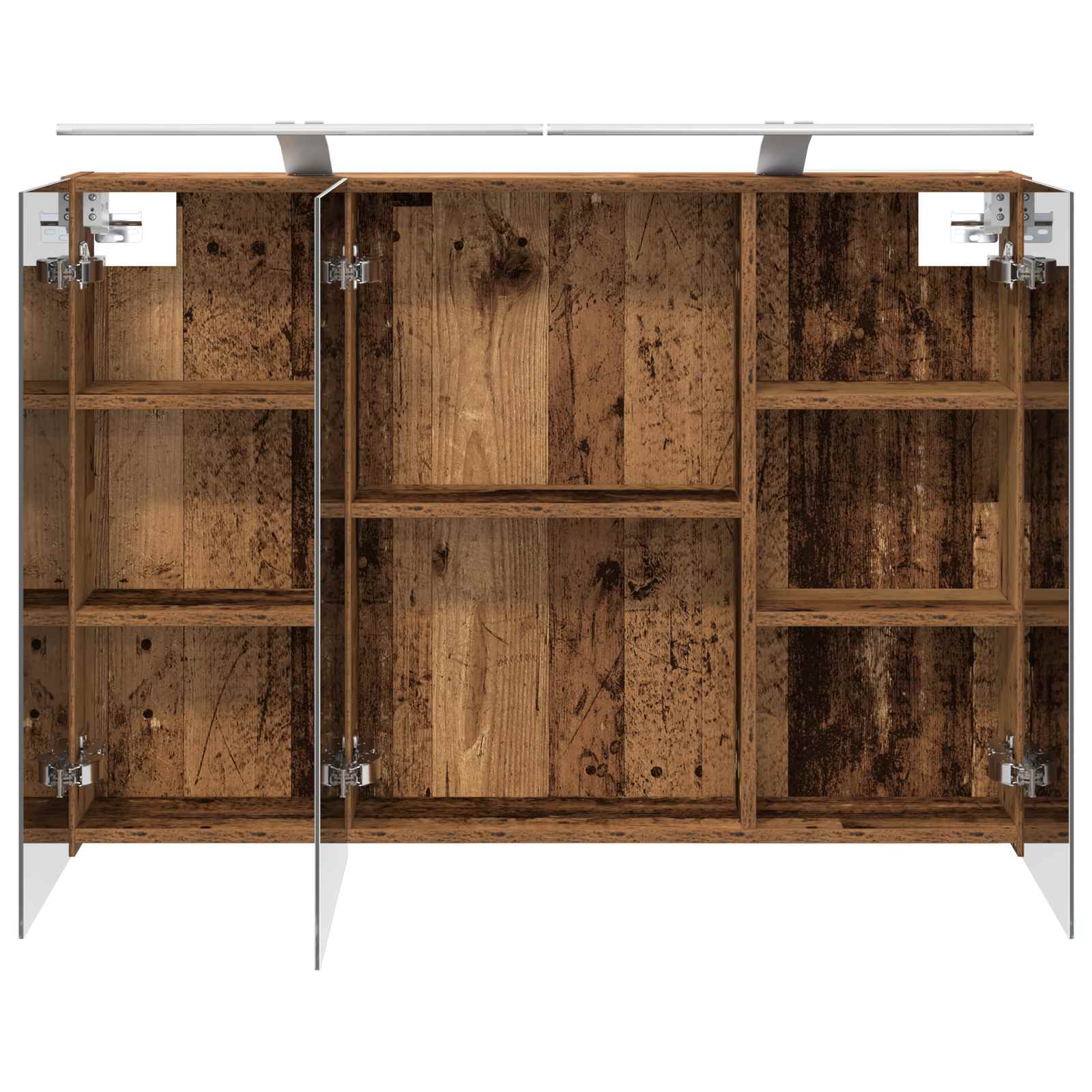 Badkamer spiegelkast Oudhout 100 x 14,5 x 70 cm Bewerkt hout