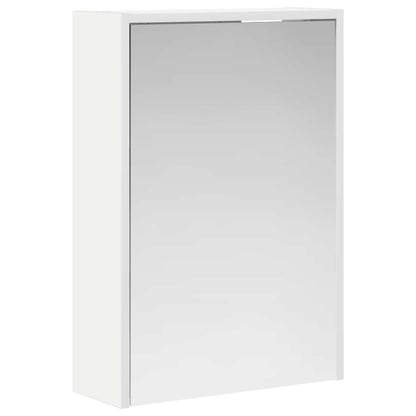Badkamer spiegelkast Wit 43 x 16 x 62.5 cm Bewerkt hout