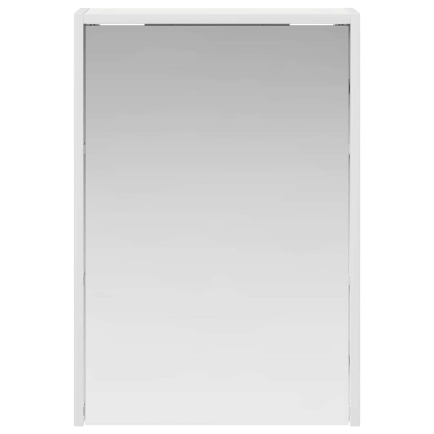 Badkamer spiegelkast Wit 43 x 16 x 62.5 cm Bewerkt hout