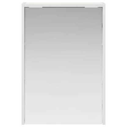 Badkamer spiegelkast Wit 43 x 16 x 62.5 cm Bewerkt hout