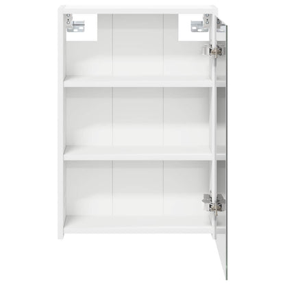 Badkamer spiegelkast Wit 43 x 16 x 62.5 cm Bewerkt hout